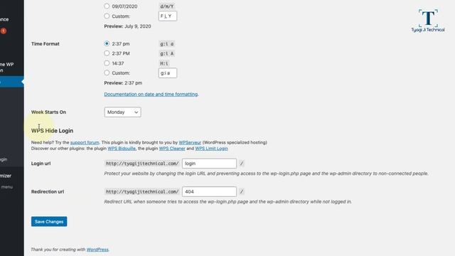 How to Change Admin Login URL in Wordpress смотреть онлайн