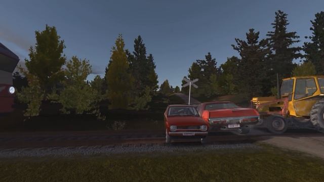 Поезд который смог... | My Summer Car | Обзор поезда смотреть онлайн