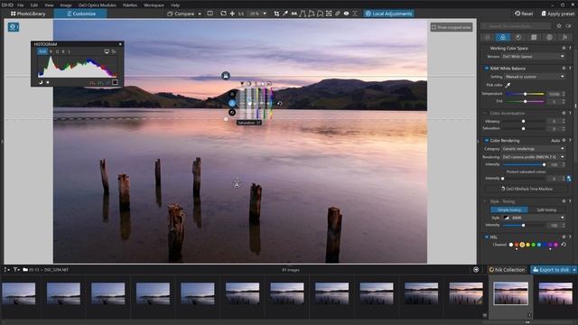 Editing a blue hour photo in DxO Photolab 6 and the new Nik Color Efex смотреть онлайн