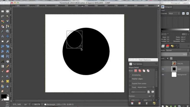 GIMP: Images Outlined in Shapes смотреть онлайн