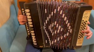 Песня "Гранитный камушек" разбор на гармони