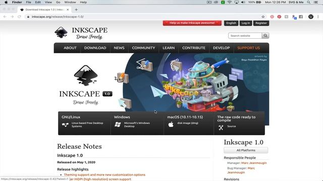 How to Install Inkscape 1.0 on a Mac (Updated 2020) смотреть онлайн