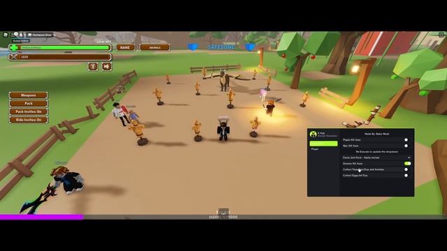 *NEW* ROBLOX! ANIMAL SIMULATOR SCRIPT HACK, AUTOFARM, KILL ALL, ETC! (FREE) смотреть онлайн