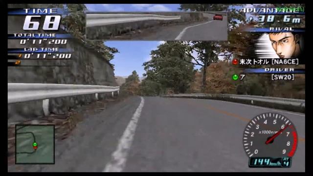 Initial D: Street Stage PPSSPP Running On Ouya/Best Settings смотреть онлайн