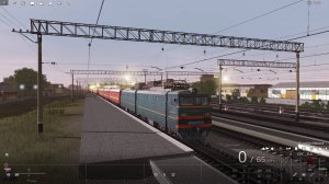 Trainz 19, Вечерний пассажирский, поезд №124