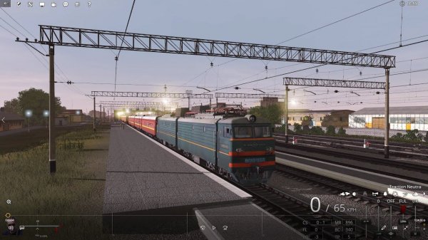 Trainz 19, Вечерний пассажирский, поезд №124
