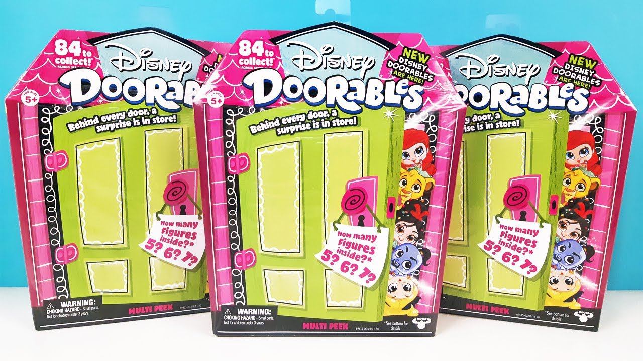НОВИНКА! Сюрпризы Doorables Disney season 2 ИГРУШКИ мультфильмы Диснея NEW Surprise unboxing смотреть онлайн