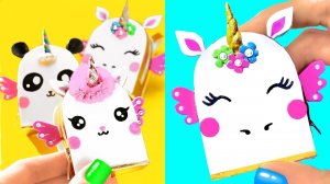 Миниатюрные рюкзаки-единорожки своими руками!