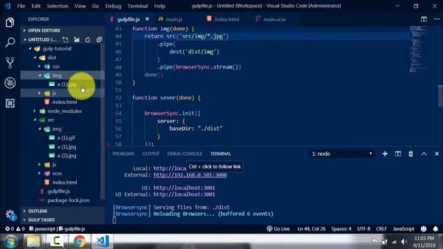 Gulp 4 Bangla tutorial | gulp image working and how to some function work Part-07 смотреть онлайн