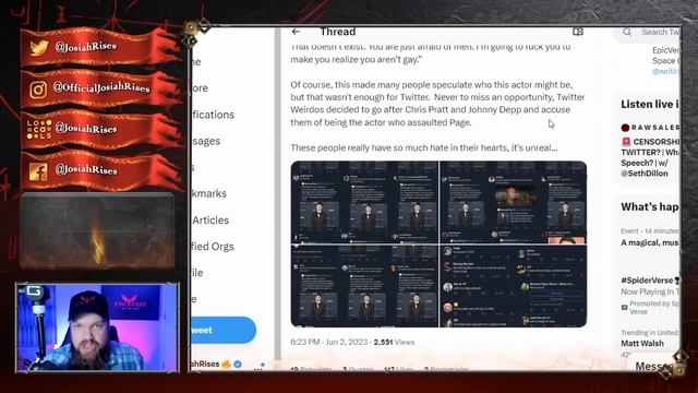 Elliot Page ACCUSES Actor of Doing TERRIBLE THINGS - Woke Weirdos BLAST Chris Pratt! смотреть онлайн