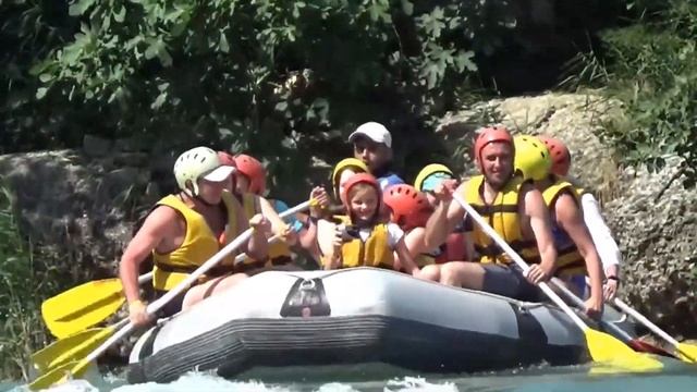 Рафтинг в Турции. Экскурсии с детьми. Тазы каньон смотреть онлайн