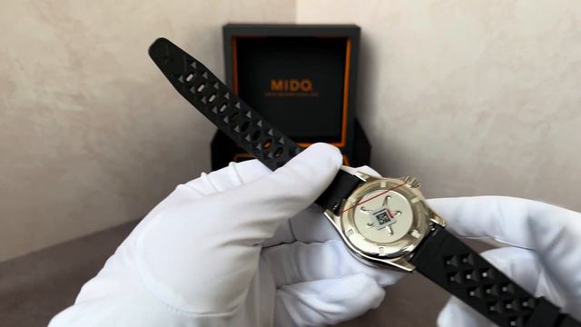 Mido Ocean Star Tribute Gradient (40mm, Grey, Rubber) M026.830.17.081.00 (M0268301708100)