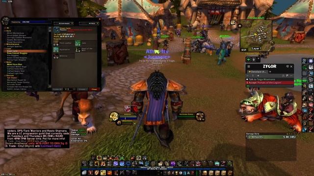Vanilla WoW Classic Era Whitemane Ret Pally PvP / Leveling смотреть онлайн