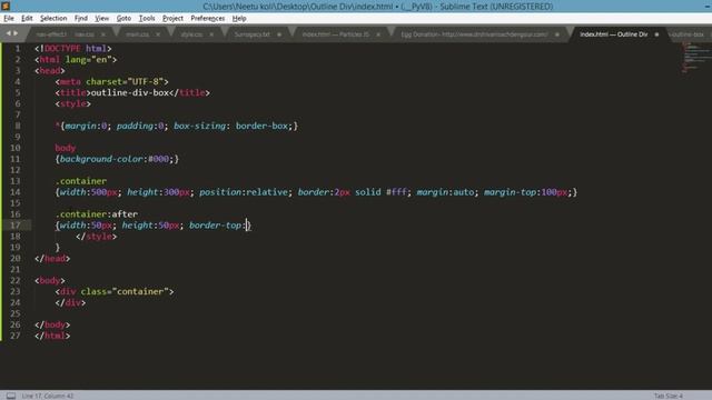 Create Outlined Div Boxes (see-through) with Arrows and Pointers, Using CSS смотреть онлайн