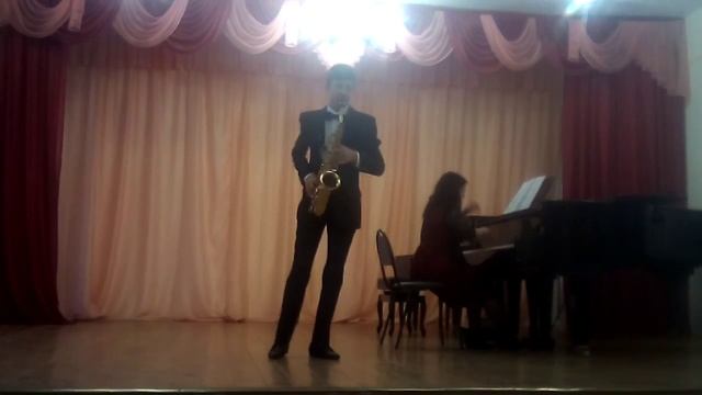 Саксофон Анисимов Захар "Этюд №3", Пьяцолла смотреть онлайн