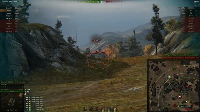 WOT - IS-3 vs Defender | World of Tanks смотреть онлайн