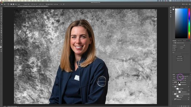 How to replace headshot or portrait backgrounds in Photoshop смотреть онлайн