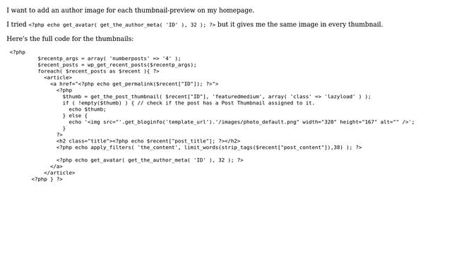 Wordpress: Get author image from corresponding article in thumbnail (2 Solutions!!) смотреть онлайн