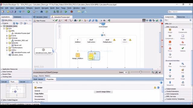 Oracle SOA 12c Examples - "CalculatorDemo" смотреть онлайн