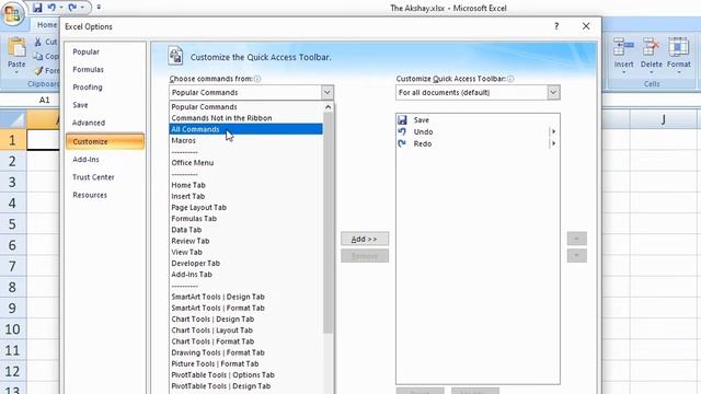 Show Excel File Location at top смотреть онлайн