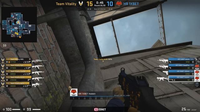 Hobbit С КОМАНДОЙ В ФИНАЛЕ! HellRaisers vs. Vitality - WePlay! Lock and Load смотреть онлайн