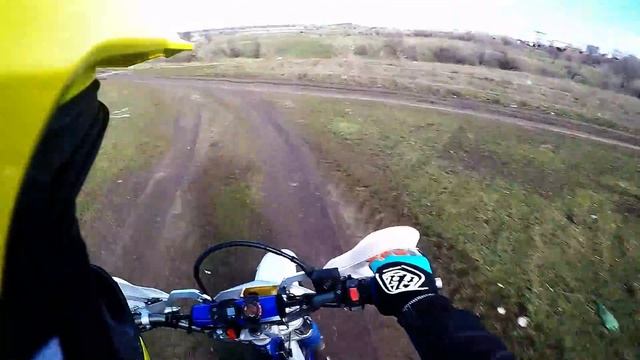 Yamaha TTR250 Raid GoPro Hero4Black (освоение монтажа). смотреть онлайн
