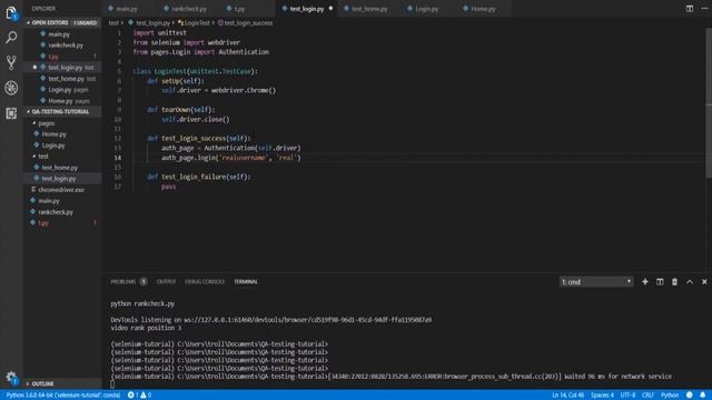 Selenium Tutorial 2019- Project Based Tutorial for Beginners смотреть онлайн