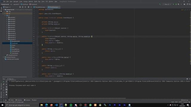 Eventi Personalizzati e Invio dati del Form - Tutorial Java Swing #13 смотреть онлайн