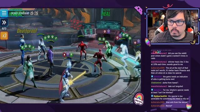 ETERNALS IMPORTANT! Dark Dimension 5 Cosmic START (Node 10)! MARVEL Strike Force смотреть онлайн