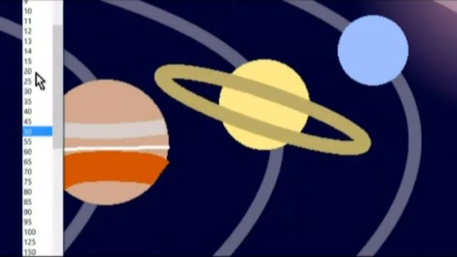 Рисование в Paint.net | Солнечная система - урок смотреть онлайн