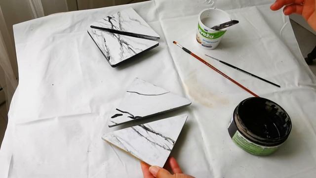 Имитация мрамора акриловыми красками смотреть онлайн