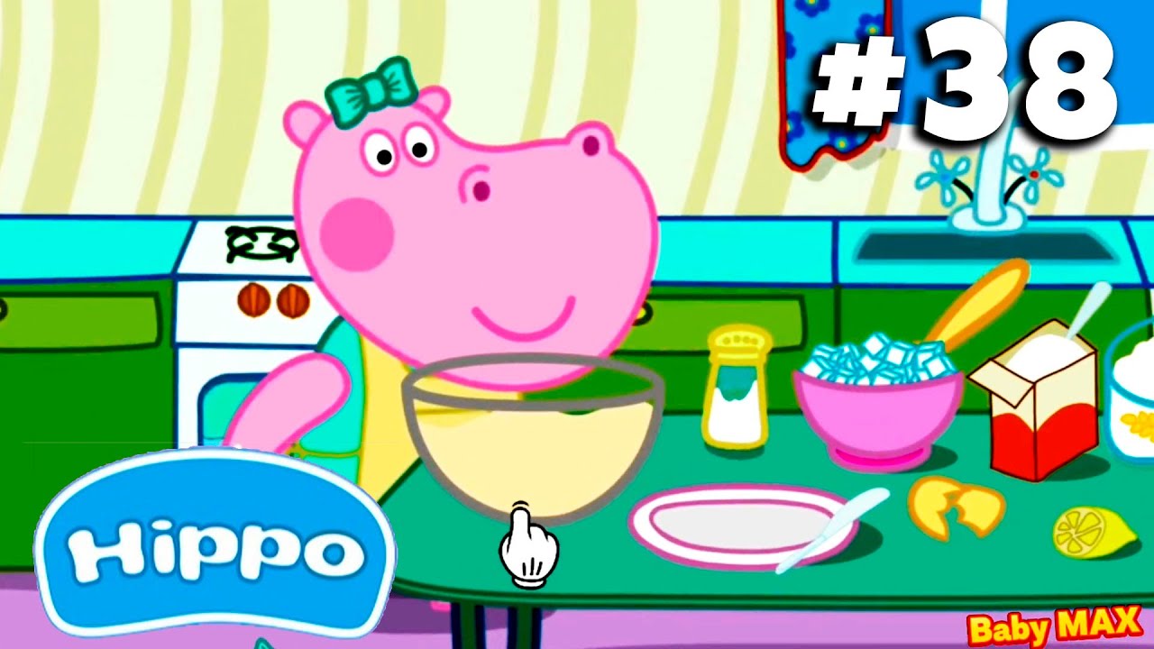 Гиппо ?Готовим еду? Мультфильм Семья #Гиппо? Прохождение на канале БэбиМакс. Мультик для детей смотреть онлайн
