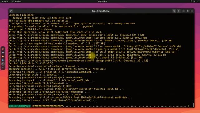 How to Install Waydroid on Ubuntu 22.04 Jammy Jellyfish | Waydroid Installation on Ubuntu смотреть онлайн
