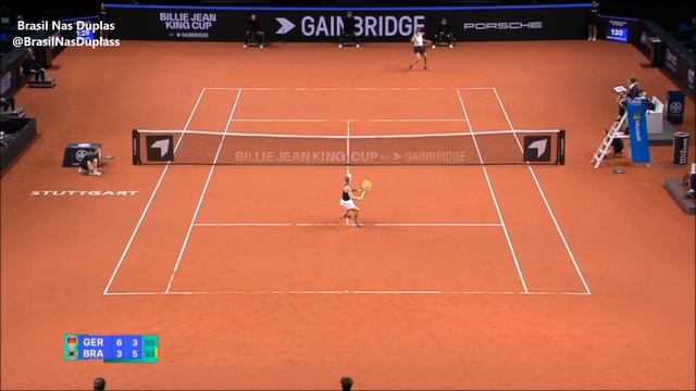Pigossi vs Maria - Billie Jean King Cup - Round 2 смотреть онлайн
