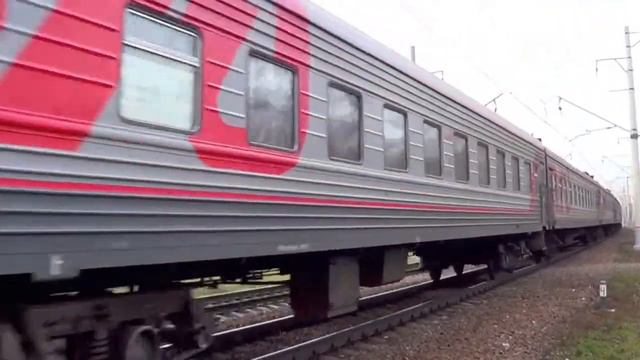 ЧС2к-743 с поездом №64 "Москва - Дмитровград" смотреть онлайн