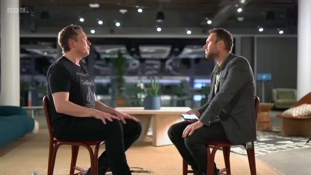 Интервью гендиректора Twitter Илона Маска телекомпании BBC*