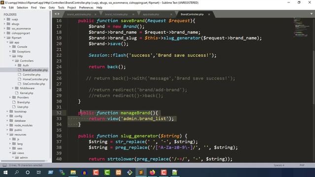 #13 Laravel 6 | Show all brand смотреть онлайн