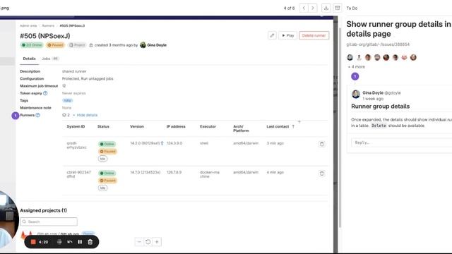 Show runner group details in runner details page - MVC proposal смотреть онлайн