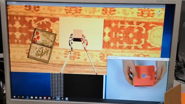 OpenCV+ Python Colour Tracking in Unity смотреть онлайн
