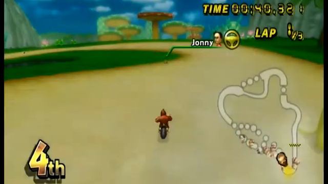 Mario Kart Wii Wiimmfi Online Race Gameplay #30 (Donkey Kong) 1/2 смотреть онлайн