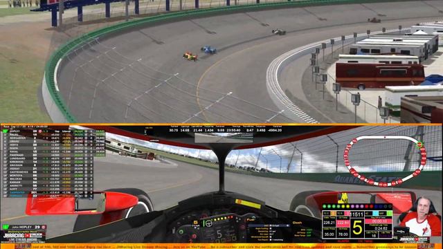 JHRacing IRacing Indycar Sprint Series - Race 9 Kentucky Speedway
