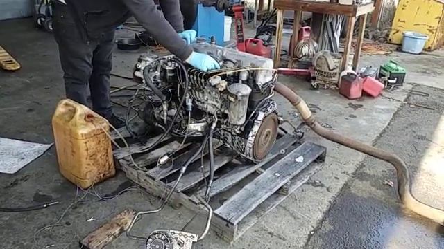 Mercedes OM617.951 Turbodiesel Engine Testing