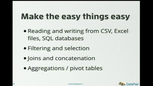Python-powered Business Analytics (PyCon APAC 2014) смотреть онлайн
