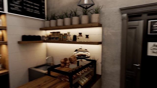 Дизайн интерьера мини-кафе смотреть онлайн