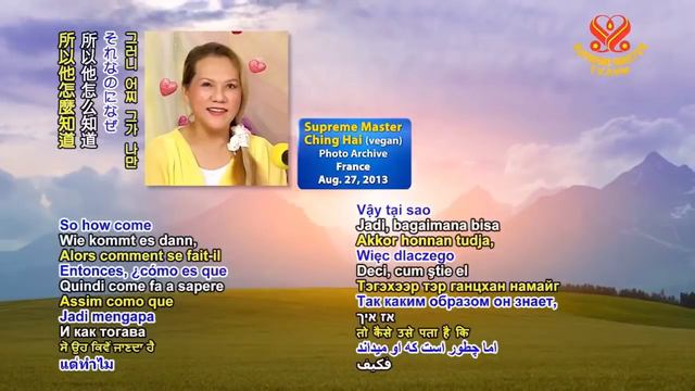 MASTER CHING HAI 2017 | P1 - The Inner Connection of Love смотреть онлайн