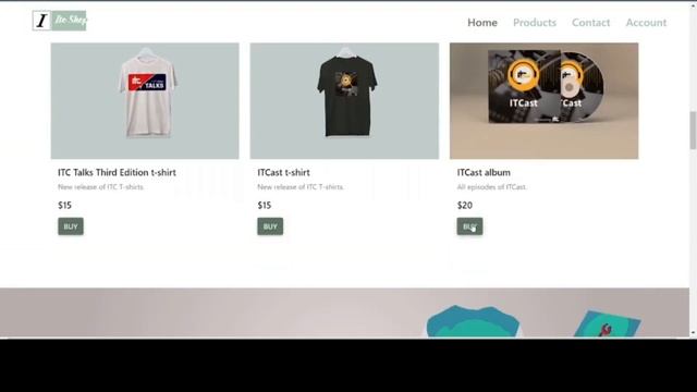 Ecommerce website with HTML & CSS & Bootstrap смотреть онлайн
