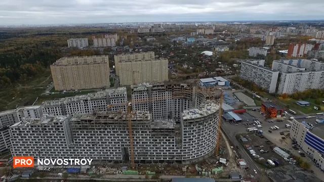 ЖК "Парад Планет " [Ход строительства от 16.10.2017] смотреть онлайн