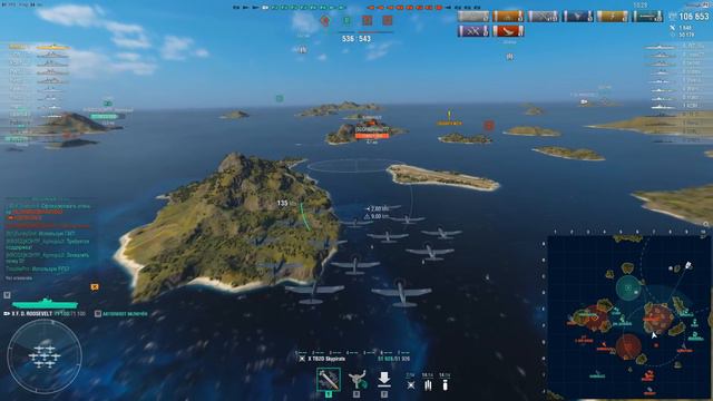 ⚓Обзор авианосца F.D. Roosevelt // Знай своего врага!