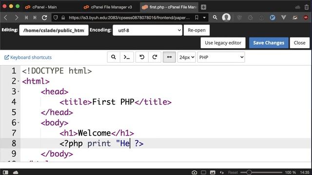 Using CPanel смотреть онлайн