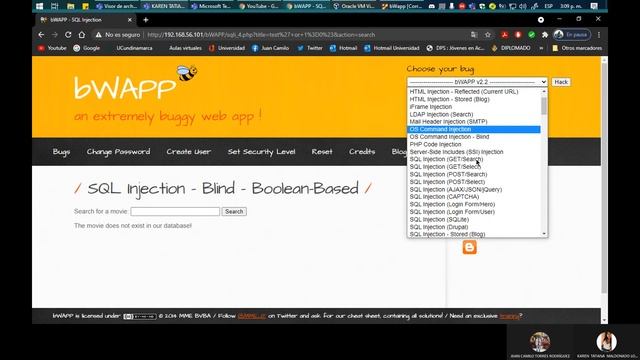 SQL Injection (AJAX/JSON/jQuery) Y SQL blind boolean based смотреть онлайн